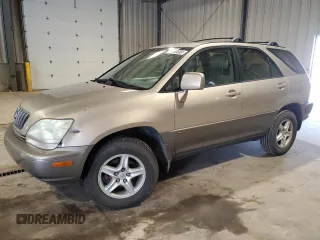 2003 Lexus RX 300 with VIN JTJGF10U430161961, listed as a Copart auction lot 64453385 with 164,605 mi miles and Salvage title. Bid and sale history available at DreamBid. Image 1.