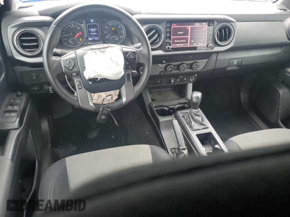 2020 Toyota Tacoma SR5 with VIN 3TMAZ5CNXLM121344, listed as a Copart auction lot 59393395 with 69,902 mi miles and Salvage title. Bid and sale history available at DreamBid. Image 8.