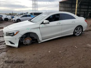 2016 Mercedes-Benz CLA with VIN WDDSJ4EBXGN366820, listed as a Copart auction lot 72882702 with 59,164 mi miles. Bid and sale history available at carsss.com. Image 1.