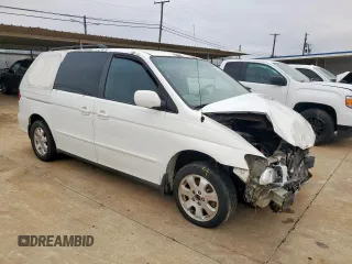 2004 Honda Odyssey EX-RES with VIN 5FNRL18824B111266, listed as a Copart auction lot 59295425 with Not provided miles and Salvage title. Bid and sale history available at DreamBid. Image 4.
