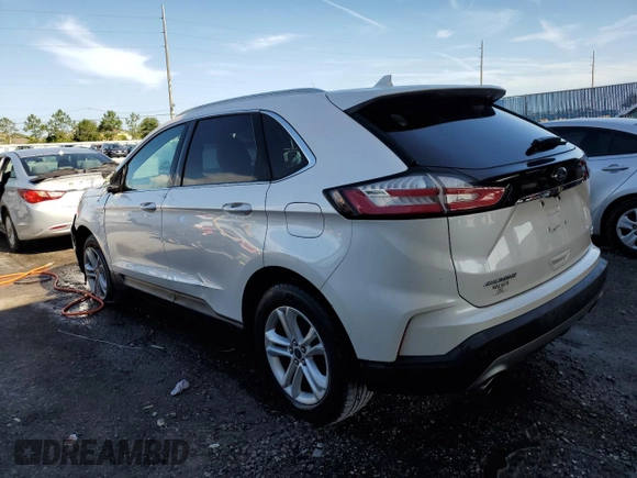 2019 Ford Edge SEL with VIN 2FMPK3J98KBC57833, listed as a Copart auction lot 62518365 with 20,066 mi miles and Salvage title. Bid and sale history available at DreamBid. Image 2.