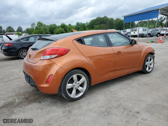 2015 Hyundai Veloster RE:FLEX with VIN KMHTC6AD8FU235946, listed as a Copart auction lot 53929235 with 143,526 mi miles and Clean Title. Bid and sale history available at carsss.com. Image 3.