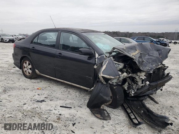 2003 Toyota Corolla CE with VIN 2T1BR32EX3C134520, listed as a Copart auction lot 45951835 with 180,663 mi miles and Salvage Title. Bid and sale history available at DreamBid. Image 4.
