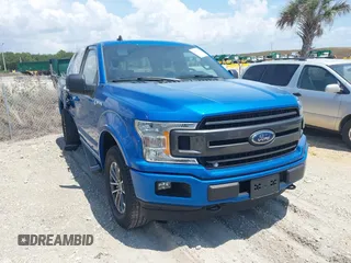 2020 Ford F-150 XL with VIN 1FTEW1EP4LFC32618, listed as a IAAI auction lot 42155240 with 48,636 mi miles and . Bid and sale history available at DreamBid. Image 1.