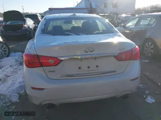 2017 Infiniti Q50 3.0t Premium with VIN JN1EV7AR1HM838526, listed as a IAAI auction lot 41249632 with 67,171 mi miles. Bid and sale history available at carsss.com. Image 16.