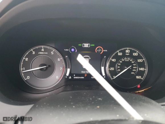 2019 Acura RDX w/Advance Pkg with VIN 5J8TC2H74KL030767, listed as a Copart auction lot 85553164 with 48,324 mi miles and Salvage Title. Bid and sale history available at carsss.com. Image 9.