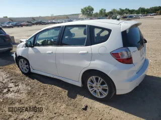 2009 Honda Fit Sport with VIN JHMGE88409S070913, listed as a Copart auction lot 58187375 with 220,913 mi miles and Salvage title. Bid and sale history available at DreamBid. Image 2.