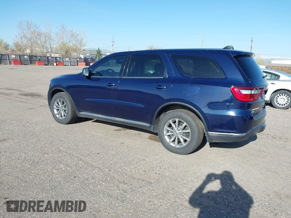 2017 Dodge Durango Special Service with VIN 1C4SDJFT1HC850816, listed as a IAAI auction lot 41975550 with 123,166 mi miles and . Bid and sale history available at DreamBid. Image 3.