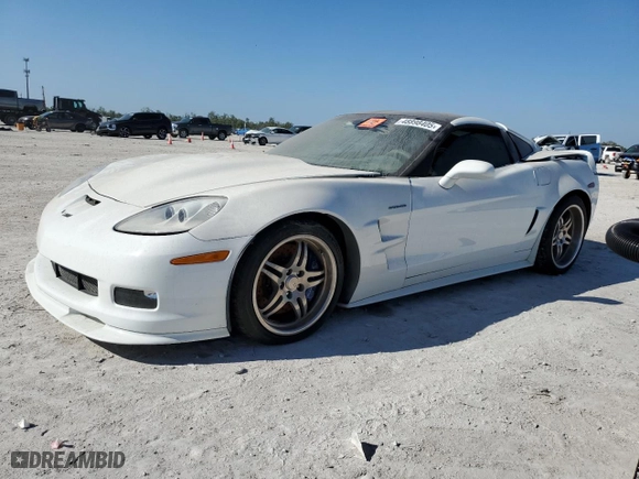 2007 Chevrolet Corvette with VIN 1G1YY26U475101470, listed as a Copart auction lot 48898405 with 0 mi miles and Salvage Title. Bid and sale history available at carsss.com. Image 1.