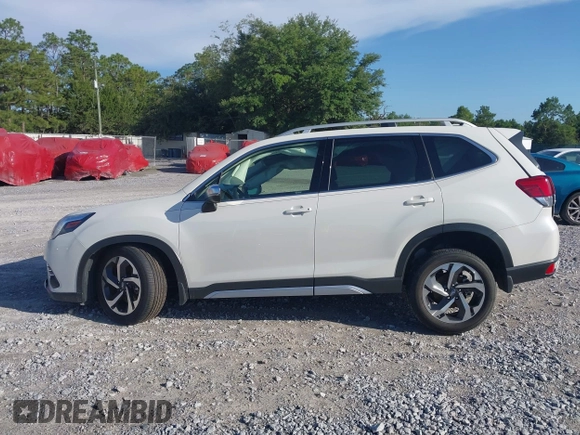 2023 Subaru Forester Touring with VIN JF2SKARC5PH500285, listed as a IAAI auction lot 42509493 with 18,737 mi miles and . Bid and sale history available at DreamBid. Image 14.