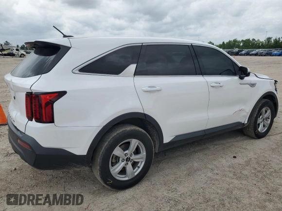 2022 Kia Sorento LX with VIN 5XYRGDLC9NG109610, listed as a Copart auction lot 54885085 with 115,950 mi miles and Clean title. Bid and sale history available at DreamBid. Image 3.