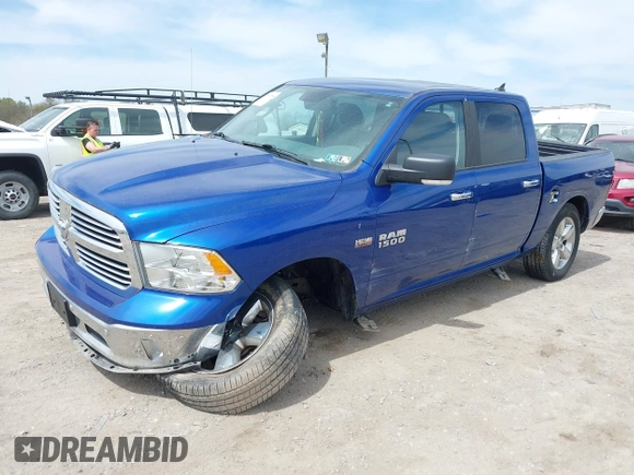 2018 Ram 1500 Big Horn with VIN 1C6RR7LT9JS237935, listed as a IAAI auction lot 42083588 with 76,075 mi miles and . Bid and sale history available at DreamBid. Image 17.