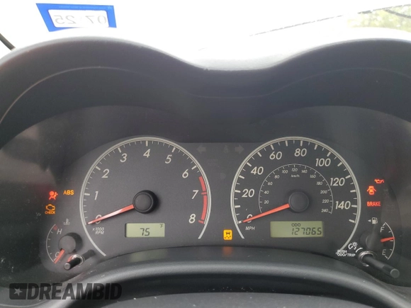 2013 Toyota Corolla L with VIN JTDBU4EE7DJ116188, listed as a Copart auction lot 51172415 with 127,065 mi miles and Salvage Title. Bid and sale history available at DreamBid. Image 9.