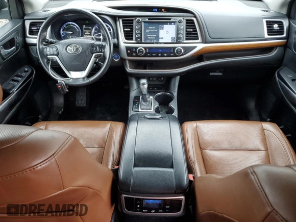 2017 Toyota Highlander Hybrid Limited with VIN 5TDDGRFH2HS031001, listed as a Copart auction lot 49630425 with 72,726 mi miles and Clean title. Bid and sale history available at DreamBid. Image 8.