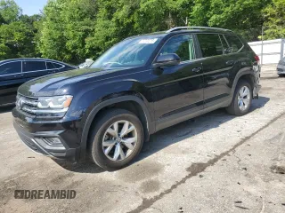 2018 Volkswagen Atlas SE with VIN 1V2CR2CA6JC590867, listed as a Copart auction lot 56090215 with 72,898 mi miles and Salvage title. Bid and sale history available at DreamBid. Image 1.