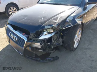 2007 Audi A4 2.0T with VIN WAUAF78E37A040912, listed as a IAAI auction lot 41383082 with 132,491 mi miles. Bid and sale history available at carsss.com. Image 6.