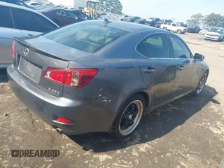 2012 Lexus IS 250 with VIN JTHBF5C21C5168978, listed as a IAAI auction lot 42076073 with 250,078 mi miles and . Bid and sale history available at DreamBid. Image 4.
