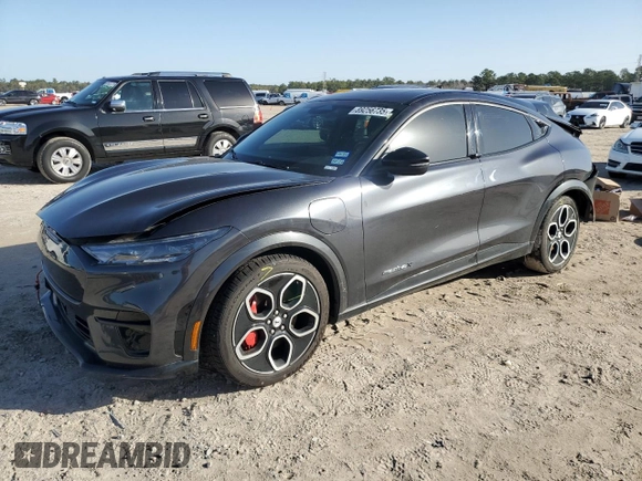 2021 Ford Mustang Mach-E GT with VIN 3FMTK4SE5MME01453, listed as a Copart auction lot 89256735 with 56,462 mi miles and Clean title. Bid and sale history available at DreamBid. Image 1.