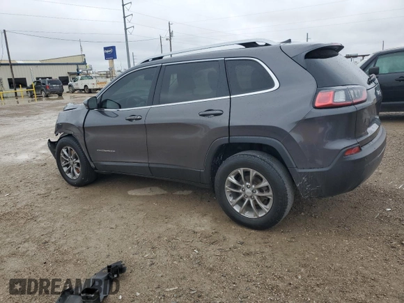 2020 Jeep Cherokee Latitude Plus with VIN 1C4PJLLB0LD605854, listed as a Copart auction lot 44743905 with 112,637 mi miles and Salvage Title. Bid and sale history available at carsss.com. Image 2.