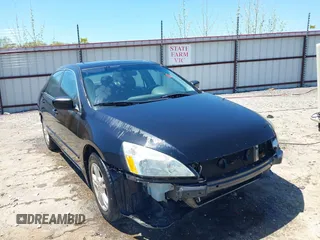 2007 Honda Accord EX с VIN 1HGCM56707A043424, выставлен на аукционе IAAI как лот 42066754 с пробегом 202 393 миль миль и . История ставок и продаж доступна на DreamBid. Изображение 1.