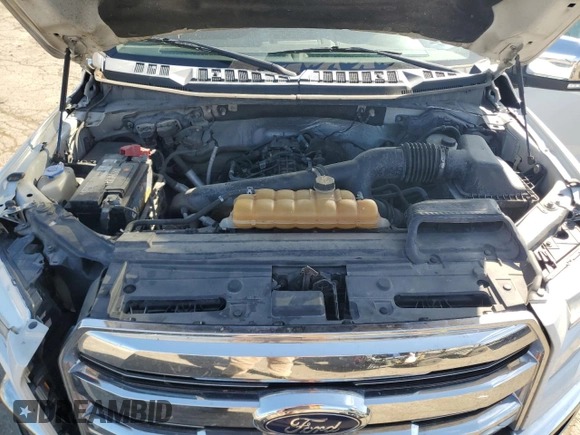 2016 Ford F-150 XLT with VIN 1FTEW1EG9GFC67242, listed as a Copart auction lot 61591545 with 184,204 mi miles and Salvage title. Bid and sale history available at DreamBid. Image 11.
