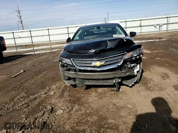 2017 Chevrolet Impala LT with VIN 2G1105SA2H9132422, listed as a Copart auction lot 51583795 with 126,686 mi miles and Salvage Title. Bid and sale history available at DreamBid. Image 11.