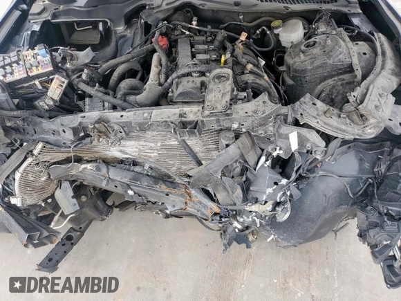 2023 Ford Mustang EcoBoost with VIN 1FA6P8TH6P5102170, listed as a Copart auction lot 45191565 with 0 mi miles and Salvage Title. Bid and sale history available at carsss.com. Image 11.