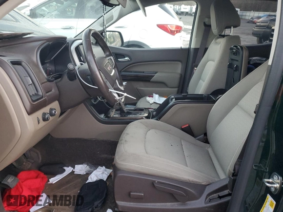 2016 GMC Canyon 4WD SLE with VIN 1GTG6CE32G1237482, listed as a Copart auction lot 81569844 with 42,485 mi miles and Salvage Title. Bid and sale history available at carsss.com. Image 7.