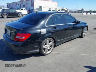 2013 Mercedes-Benz C 350 Sport with VIN WDDGF5HB7DR300772, listed as a IAAI auction lot 41699268 with 119,982 mi miles and . Bid and sale history available at DreamBid. Image 4.