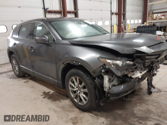 2019 Mazda CX-9 Touring with VIN JM3TCBCY3K0305147, listed as a IAAI auction lot 41676425 with 104,265 mi miles and . Bid and sale history available at carsss.com. Image 1.