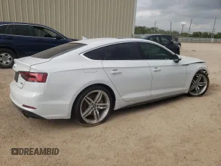 2019 Audi A5 Sportback Premium Plus with VIN WAUENCF54KA094647, listed as a Copart auction lot 45642143 with 29,611 mi miles. Bid and sale history available at carsss.com. Image 3.