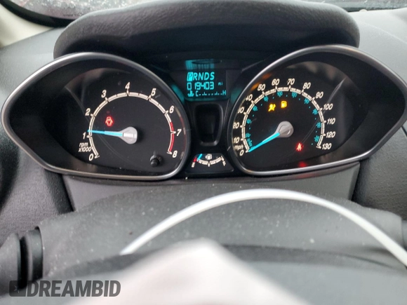 2017 Ford Fiesta SE with VIN 3FADP4EJ4HM169586, listed as a Copart auction lot 46549645 with 19,403 mi miles and Non Repairable. Bid and sale history available at DreamBid. Image 9.