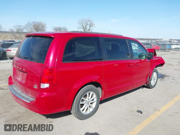 2014 Dodge Grand Caravan SXT with VIN 2C4RDGCG6ER477008, listed as a IAAI auction lot 41770610 with 89,843 mi miles and . Bid and sale history available at DreamBid. Image 4.