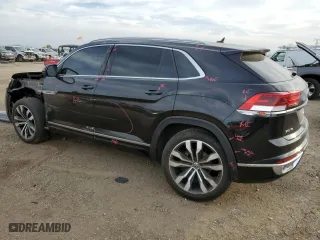 2021 Volkswagen Atlas Cross Sport 3.6L V6 SEL Premium R-Line with VIN 1V2FE2CA1MC205020, listed as a Copart auction lot 77742994 with 25,047 mi miles and Salvage Title. Bid and sale history available at carsss.com. Image 2.