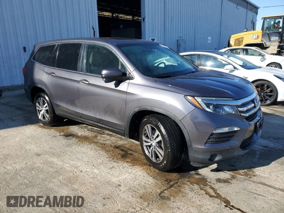 2018 Honda Pilot EX-L with VIN 5FNYF6H59JB066733, listed as a Copart auction lot 50876575 with 135,379 mi miles and Salvage Title. Bid and sale history available at carsss.com. Image 4.