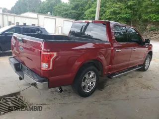 2015 Ford F-150 XL with VIN 1FTEW1CP3FFA62176, listed as a Copart auction lot 55364185 with 129,519 mi miles and Salvage title. Bid and sale history available at DreamBid. Image 3.