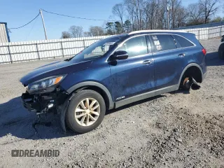2018 Kia Sorento LX V6 with VIN 5XYPGDA59JG416751, listed as a Copart auction lot 48550805 with 0 mi miles and Salvage Title. Bid and sale history available at carsss.com. Image 1.