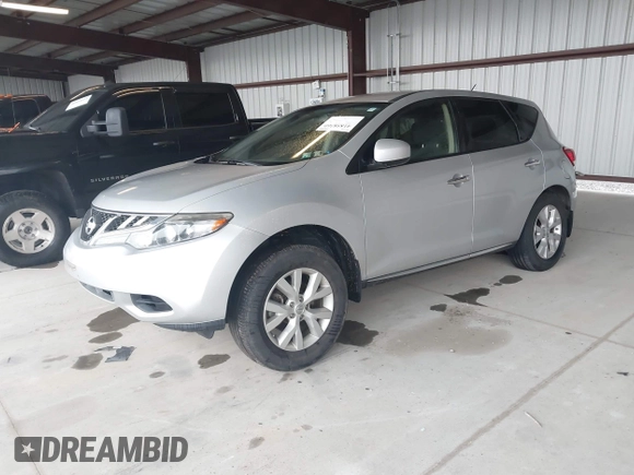 2013 Nissan Murano SL with VIN JN8AZ1MUXDW213784, listed as a IAAI auction lot 41858360 with 89,829 mi miles. Bid and sale history available at carsss.com. Image 2.