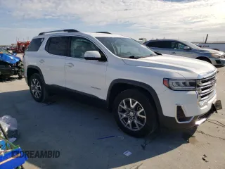 2020 GMC Acadia SLT with VIN 1GKKNULS4LZ149479, listed as a Copart auction lot 84485464 with 124,460 mi miles and Salvage Title. Bid and sale history available at DreamBid. Image 4.