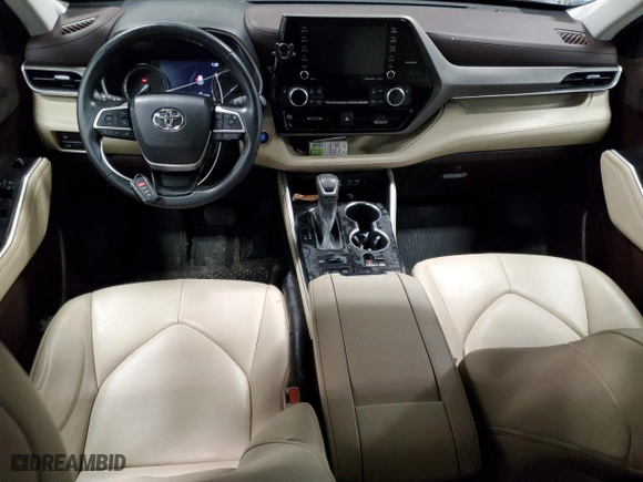 2022 Toyota Highlander XLE with VIN 5TDGZRBHXNS201422, listed as a Copart auction lot 88064145 with 66,166 mi miles and Salvage Title. Bid and sale history available at carsss.com. Image 8.