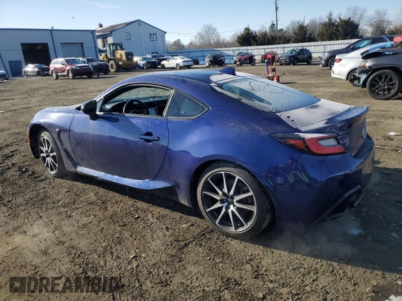 2022 Toyota 86 with VIN JF1ZNBC18N8750799, listed as a Copart auction lot 42347145 with 25,544 mi miles and Salvage Title. Bid and sale history available at DreamBid. Image 2.