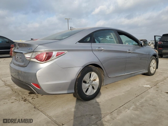 2014 Hyundai Sonata Hybrid with VIN KMHEC4A40EA117161, listed as a Copart auction lot 49044405 with 164,331 mi miles and Clean Title. Bid and sale history available at carsss.com. Image 3.