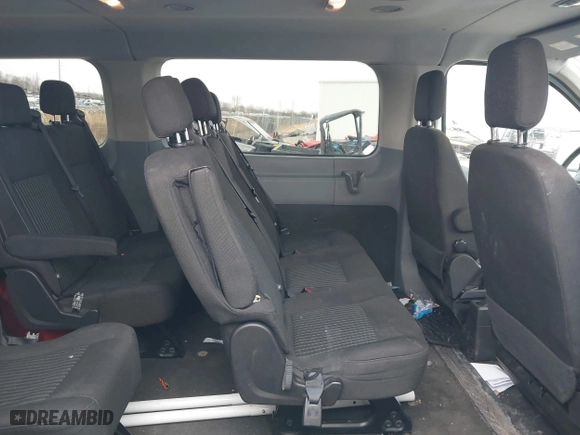 2016 Ford Transit Wagon XL with VIN 1FBZX2ZM9GKB07457, listed as a IAAI auction lot 41487820 with 126,951 mi miles. Bid and sale history available at carsss.com. Image 8.