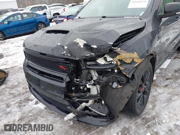 2020 Dodge Durango R/T with VIN 1C4SDJCT6LC165370, listed as a IAAI auction lot 41688070 with 80,278 mi miles and . Bid and sale history available at DreamBid. Image 6.