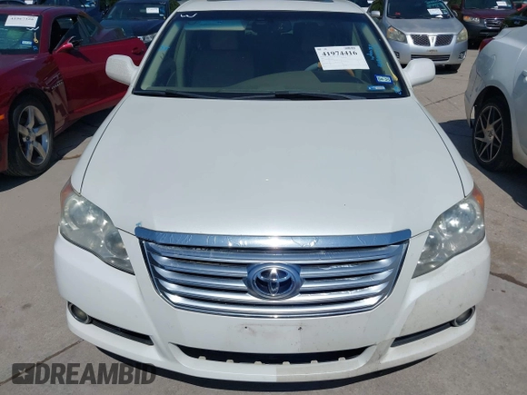 2008 Toyota Avalon XL with VIN 4T1BK36B28U260560, listed as a IAAI auction lot 41974416 with Not Provided miles. Bid and sale history available at carsss.com. Image 6.
