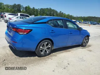 2023 Nissan Sentra SV with VIN 3N1AB8CV1PY264156, listed as a Copart auction lot 53453585 with 47,567 mi miles and Salvage Title. Bid and sale history available at DreamBid. Image 3.