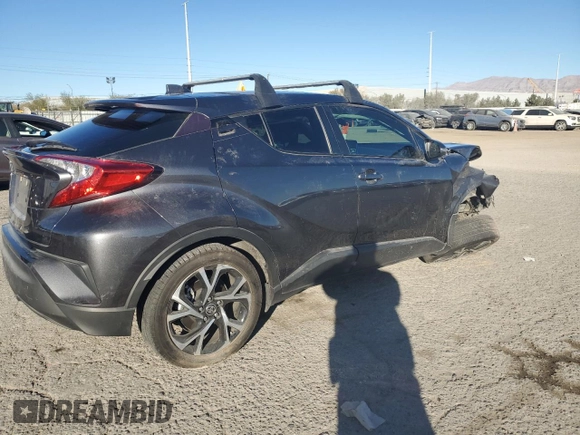 2022 Toyota C-HR XLE with VIN NMTKHMBX1NR146123, listed as a Copart auction lot 83105634 with Not Provided miles and Salvage Title. Bid and sale history available at DreamBid. Image 3.