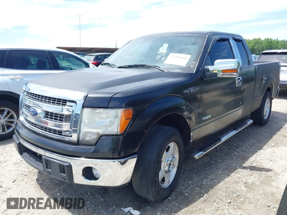 2014 Ford F-150 XL with VIN 1FTFX1CT5EKD34067, listed as a IAAI auction lot 42290888 with 214,507 mi miles and . Bid and sale history available at DreamBid. Image 2.