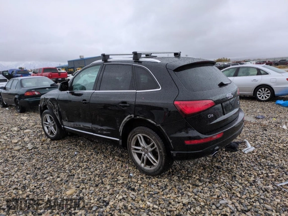 2014 Audi Q5 Premium Plus with VIN WA1CMAFP3EA095354, listed as a Copart auction lot 82421174 with 146,500 mi miles and Salvage title. Bid and sale history available at DreamBid. Image 2.