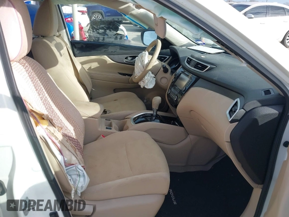 2015 Nissan Rogue SL with VIN 5N1AT2MT5FC920043, listed as a IAAI auction lot 41353089 with 1 mi miles. Bid and sale history available at carsss.com. Image 5.